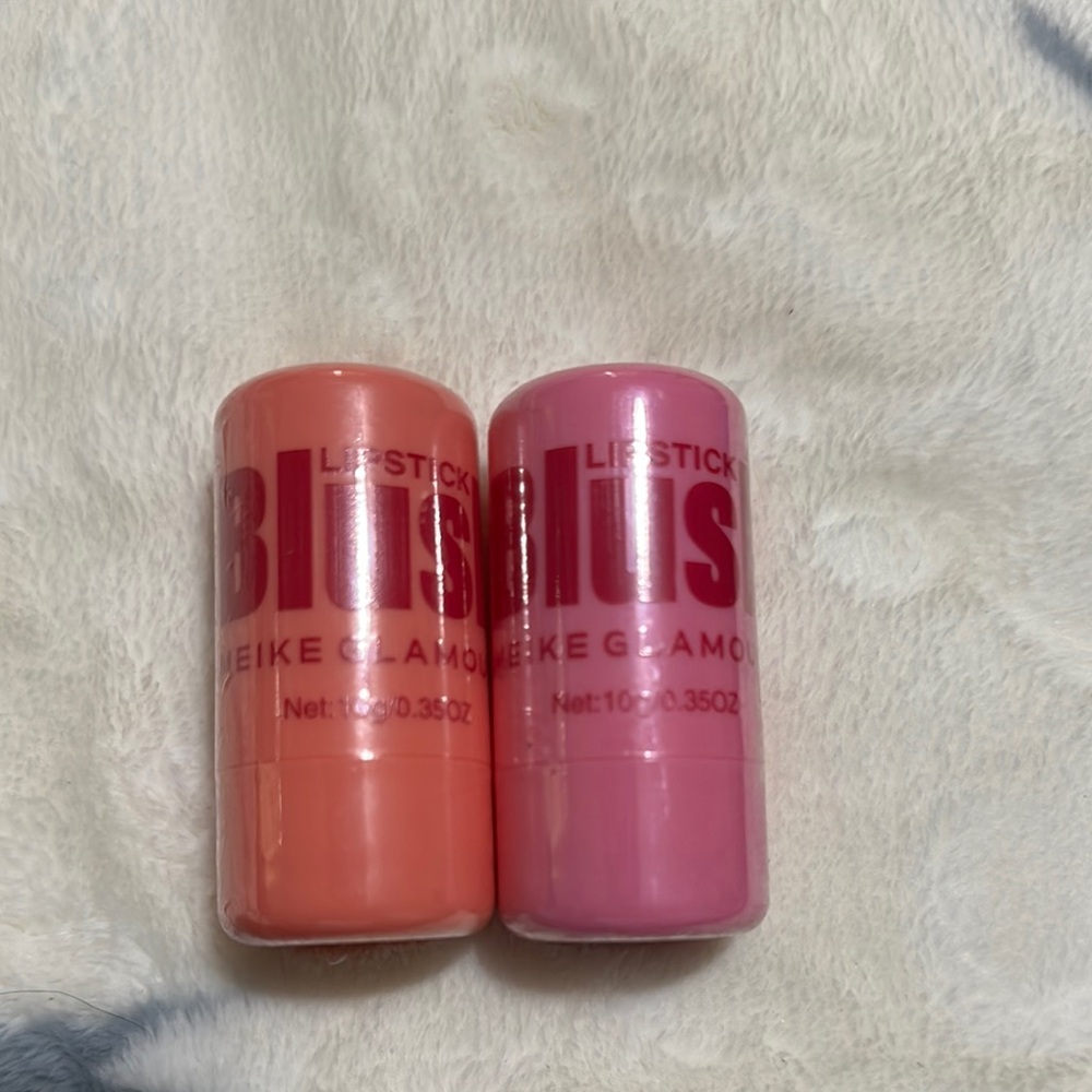 Glamour Lipstick Duo - Peach and Pink